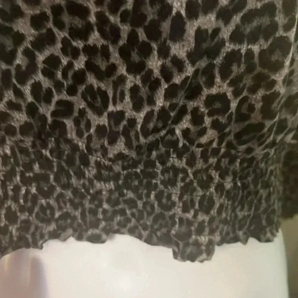 Michael Kors, women’s leopard print,  black and gray excellent condition - Picture 5 of 6